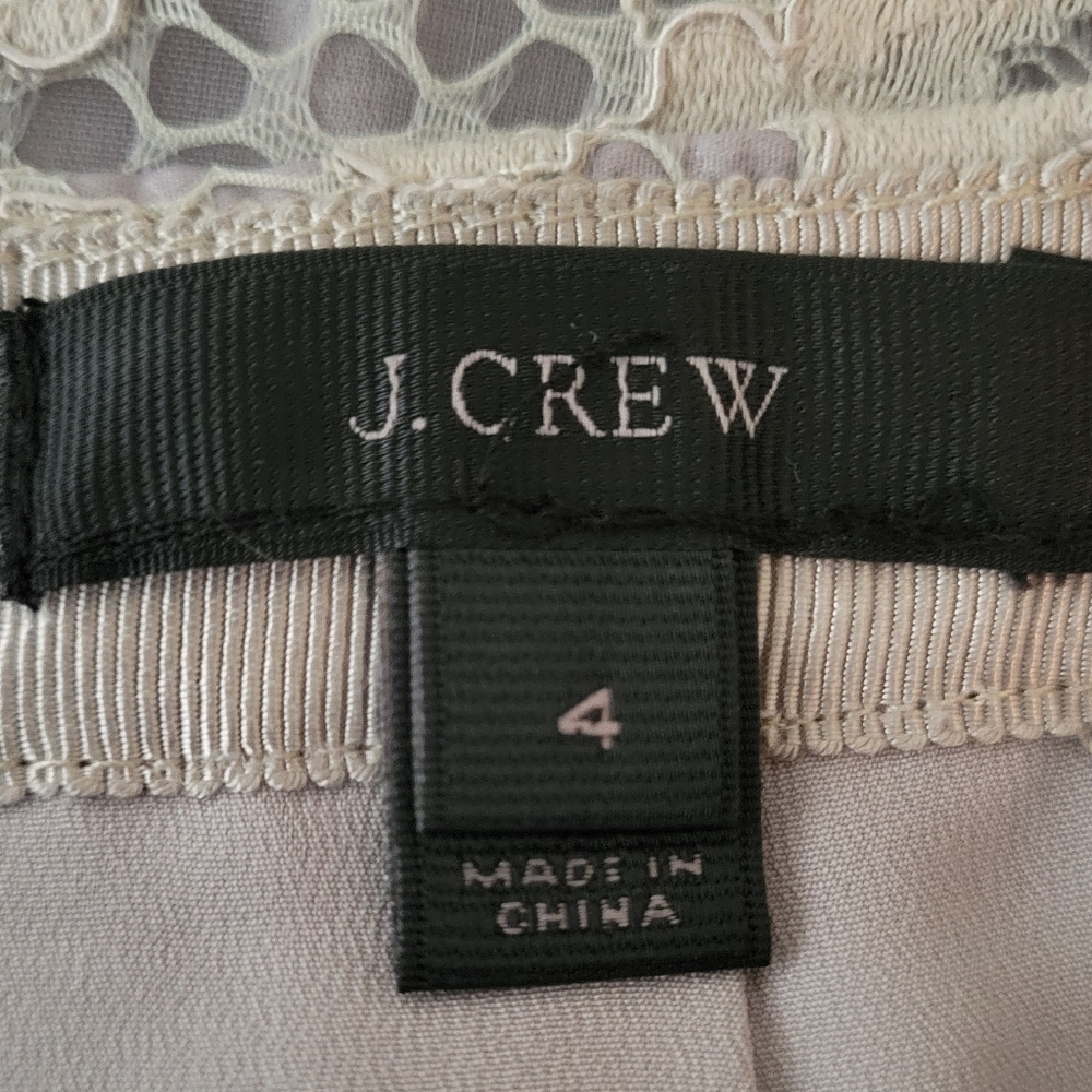 J. CREW LACE SKIRT - Picture 4 of 4